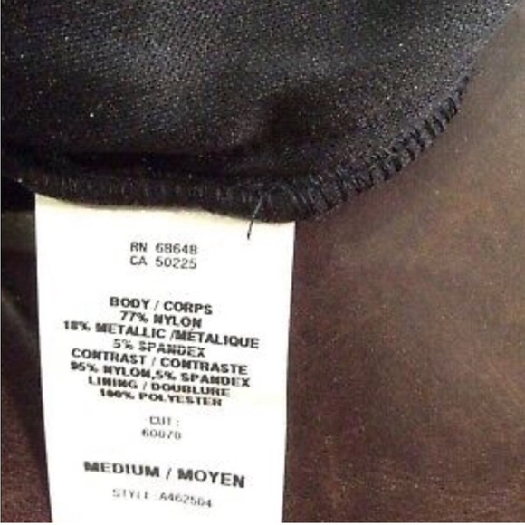 ABS by Allen B Swartz Strapless Metallic Mini Dress M - Picture 4 of 5